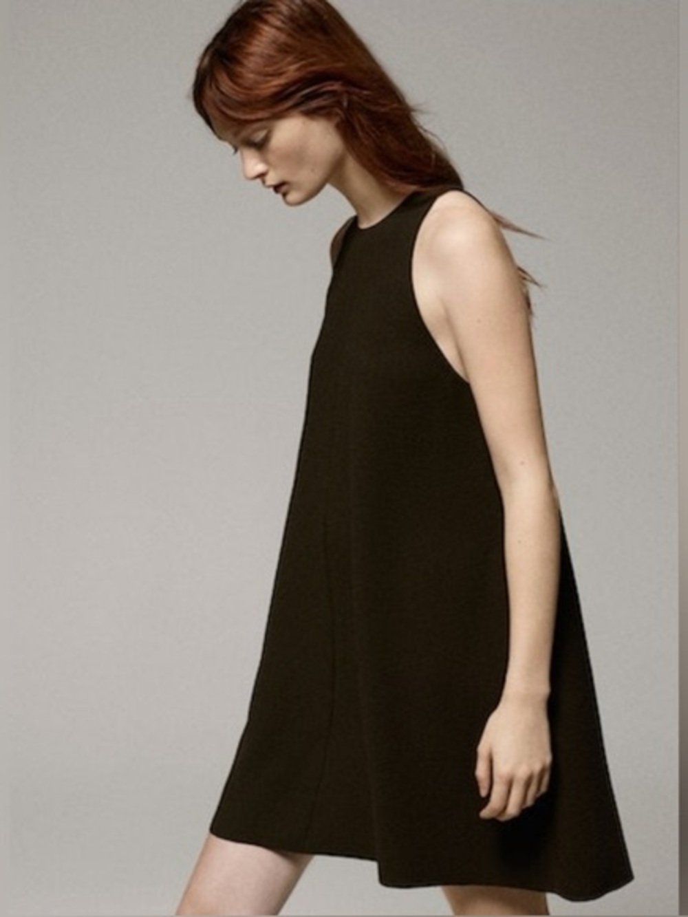 Wilfred Free Trapeze Swing Racer Back Tank Top Lightweight Comdy Lounge Dress